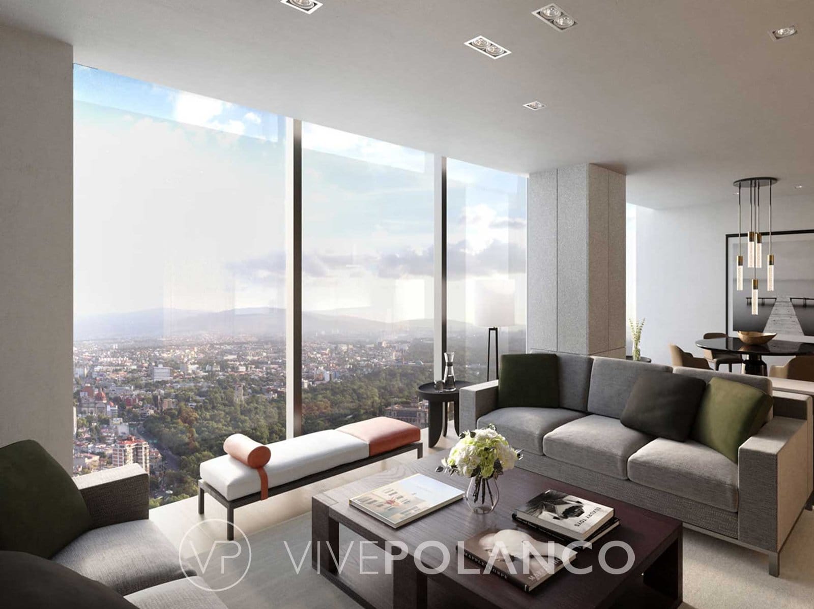 Interior de referencia, renderizado del desarrollador